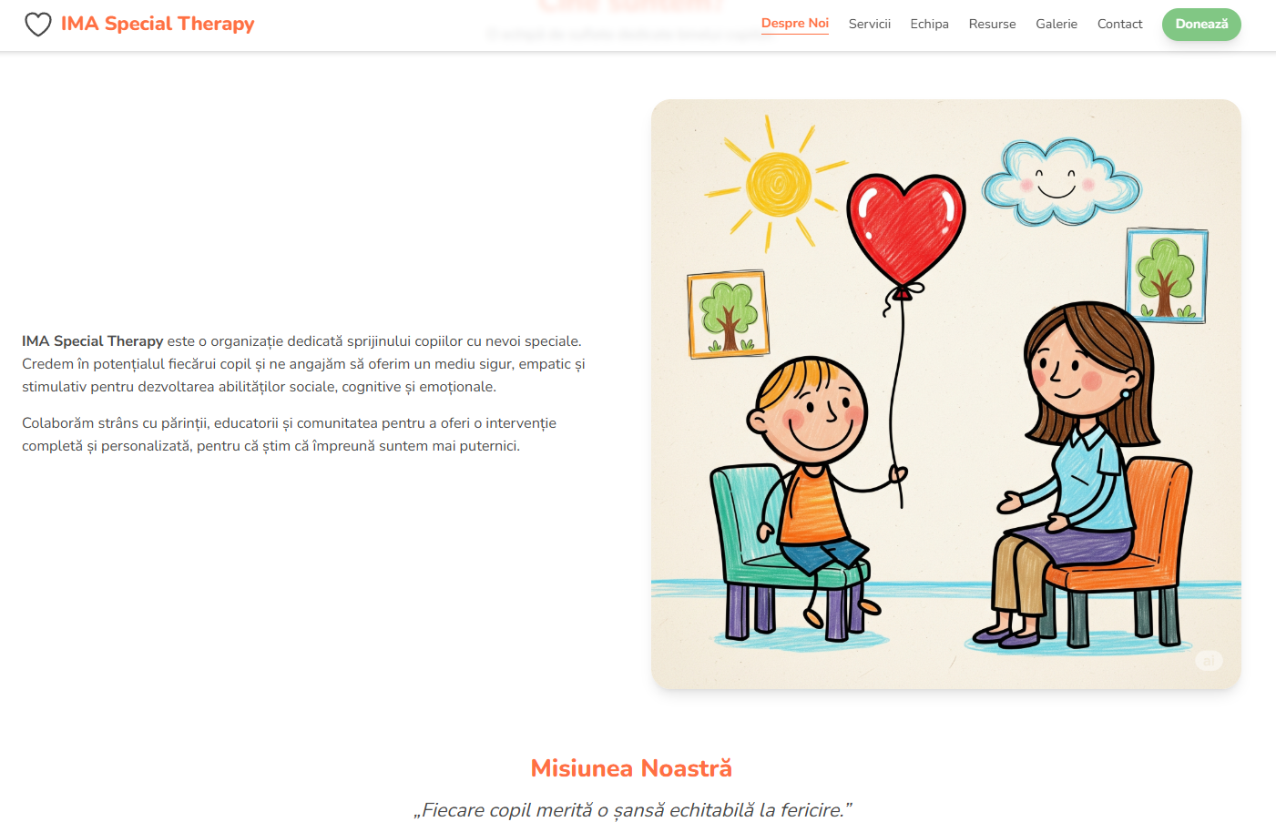 I'm a Special Therapy Website